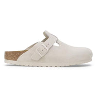Birkenstock Boston Soft Footbed - Antique White