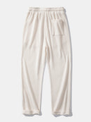Long Sleeve Waffle Mock Neck T-Shirt & Drawstring Knitted Waffle Pants