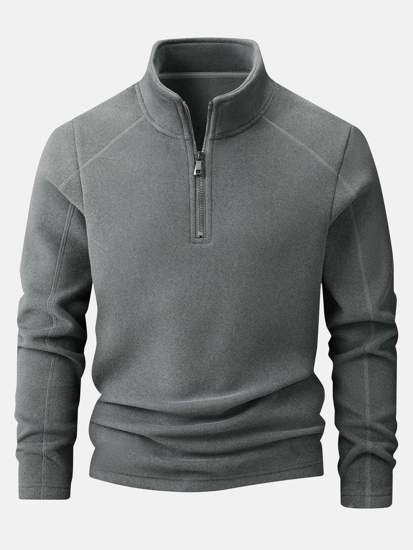 Quarter-Zip Fleece Sweatshirt & Polar Fleece Straight Leg Pants