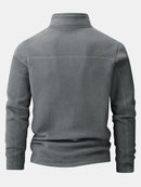 Quarter-Zip Fleece Sweatshirt & Polar Fleece Straight Leg Pants