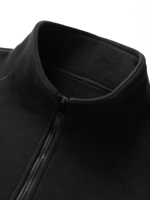 Quarter-Zip Fleece Sweatshirt & Polar Fleece Straight Leg Pants