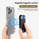Luxury For Magsafe Magnetic Leather Wallet Holder Case For iPhone 16 15 14 13 12 Pro Max Card Holder Phone Bag Cover Accessories