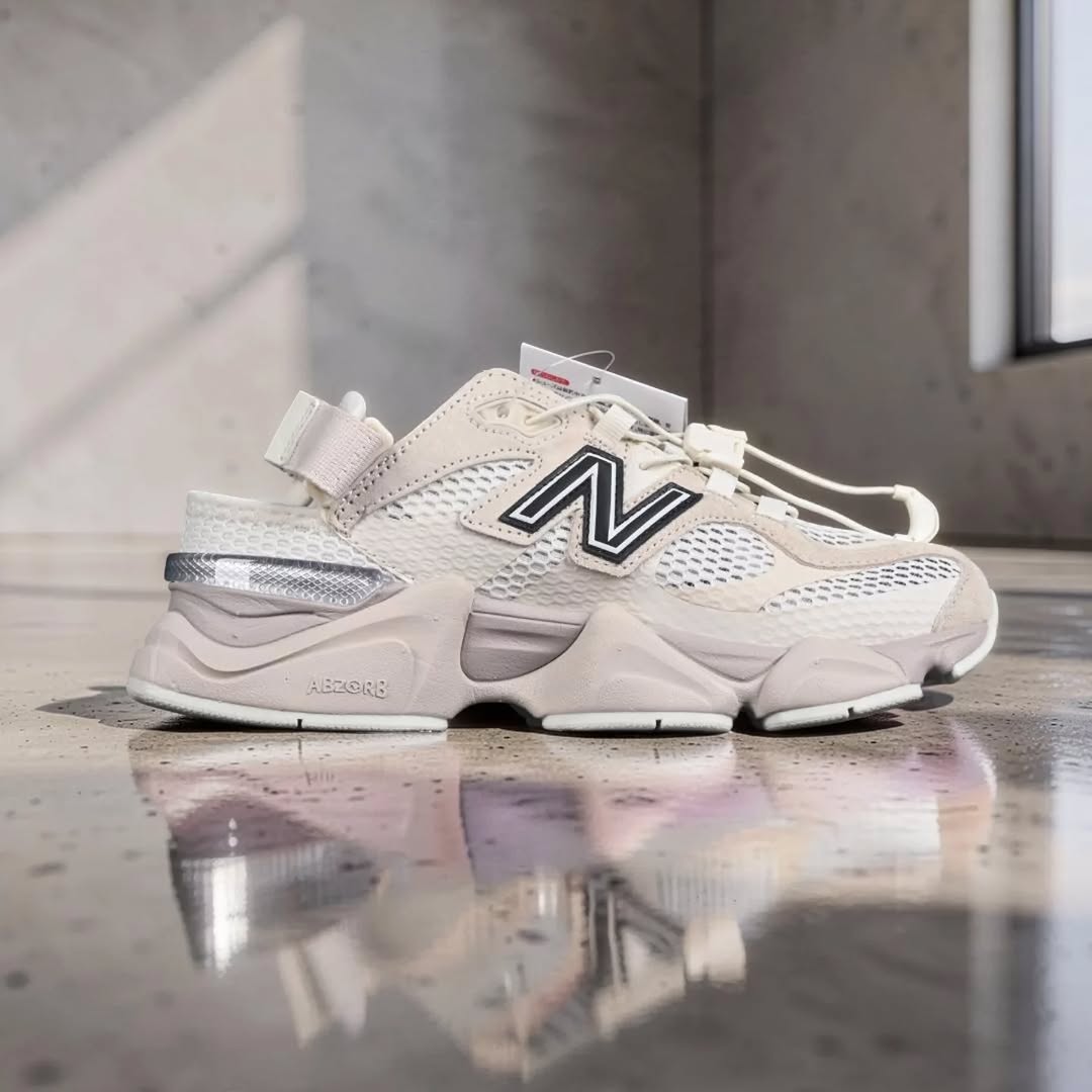 NB 9060 | Summer Mule Off White Mauve – Zanttorini Outlet